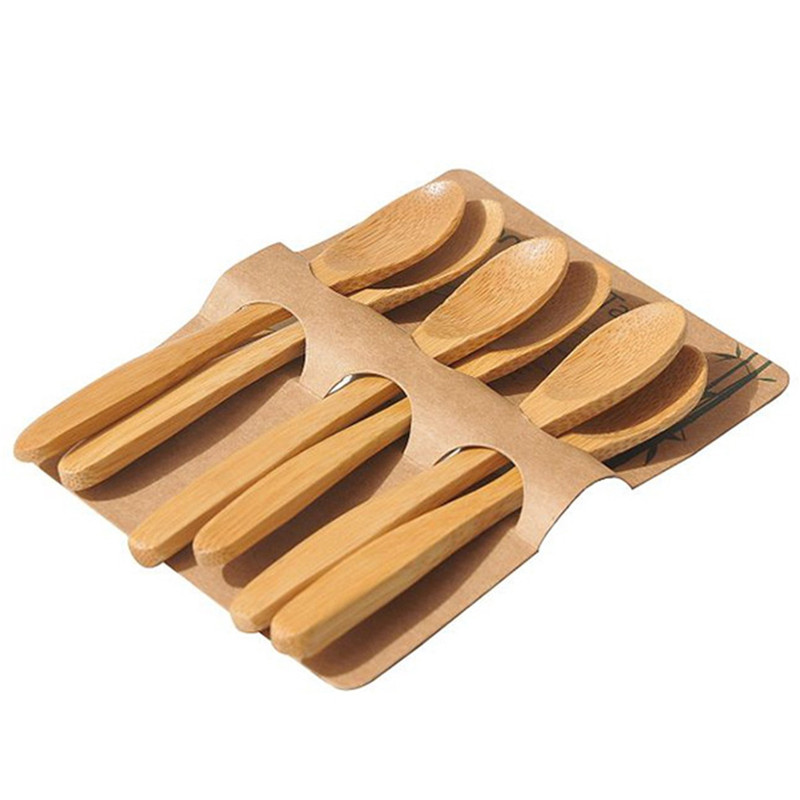 قاشق چای بامبو مدل Tai BKCT1 بسته 6 عددی