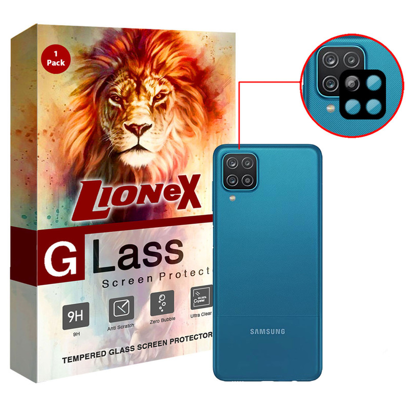 محافظ لنز دوربین سرامیکی لایونکس مدل LCR-L مناسب برای گوشی موبایل سامسونگ Galaxy A12