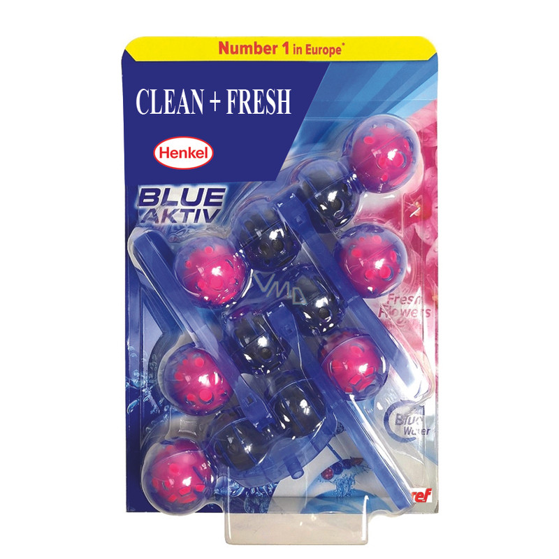قرص خوشبو کننده توالت فرنگی هنکل مدل Aktive بسته 3 عددی