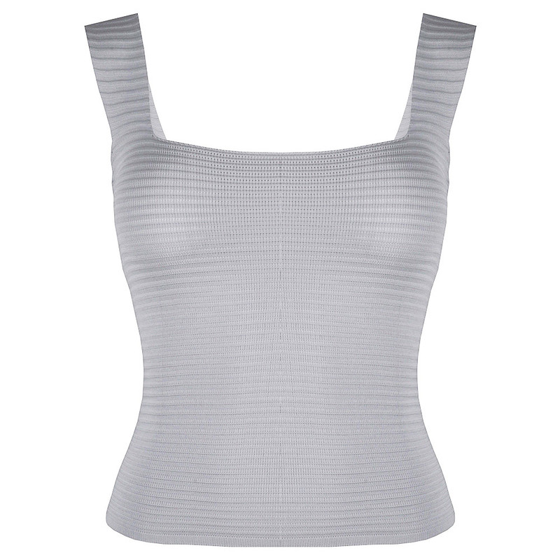 تاپ بافت زنانه دکسونری مدل 256002715 بافت رنگ خاکستری