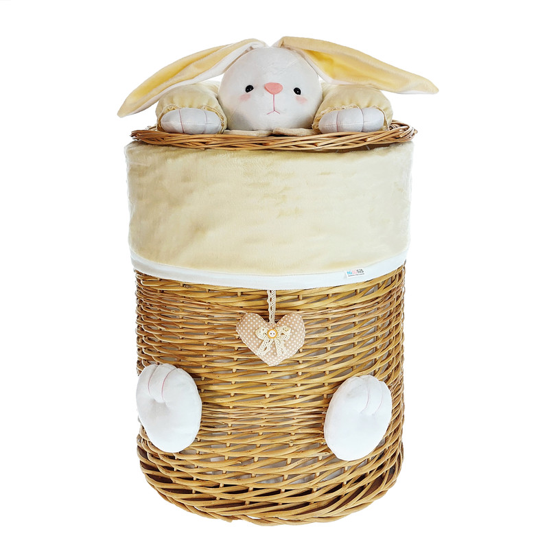 سبد رخت چرک کودک نی نی سیس مدل خرگوش کد SL/KH-L-KHOD1