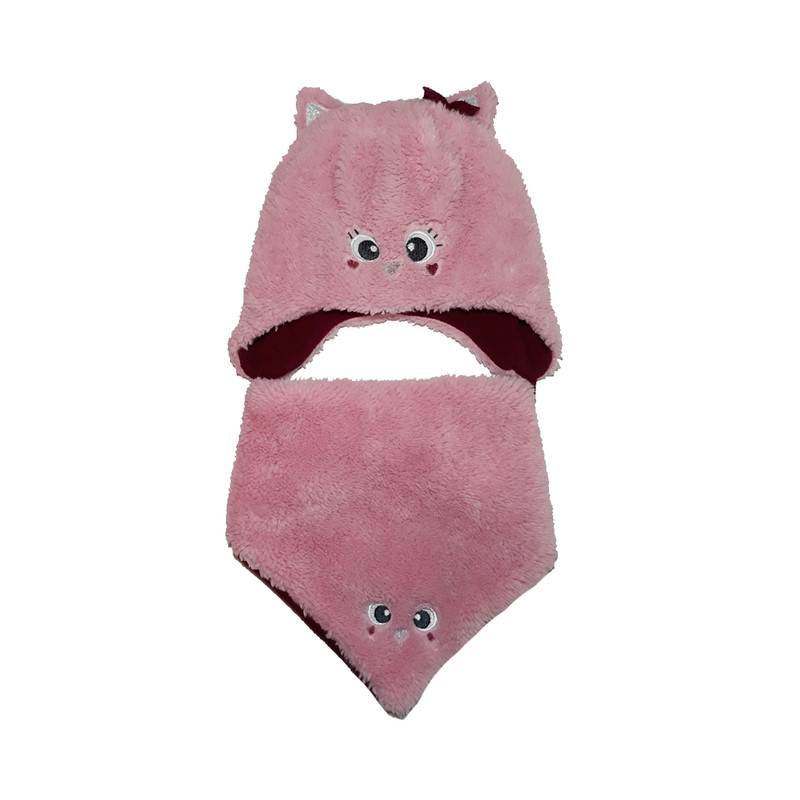 ست کلاه و شال گردن نوزادی ارنستینگس فمیلی مدل 1901