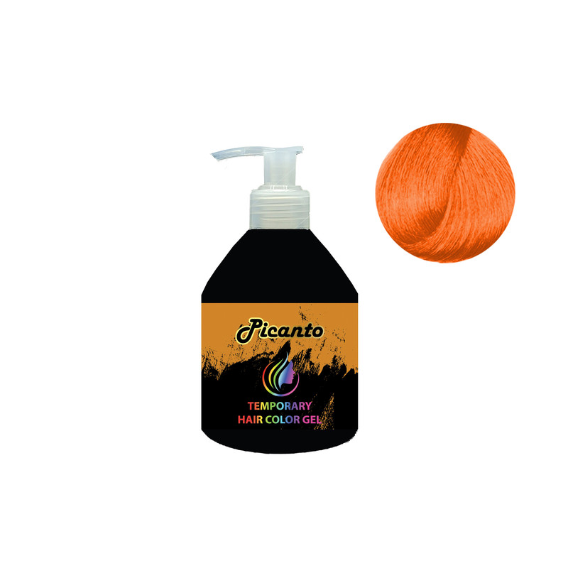 ژل رنگ مو پیکانتو مدل 15 حجم 200 میلی لیتر رنگ نارنجی