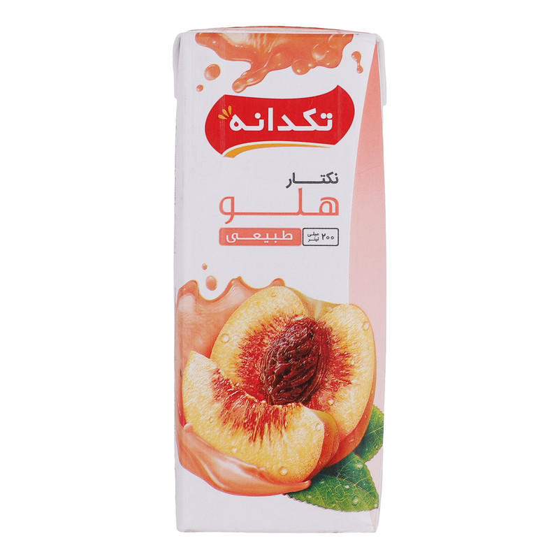 آبمیوه هلو تکدانه - 200 میلیلیتر