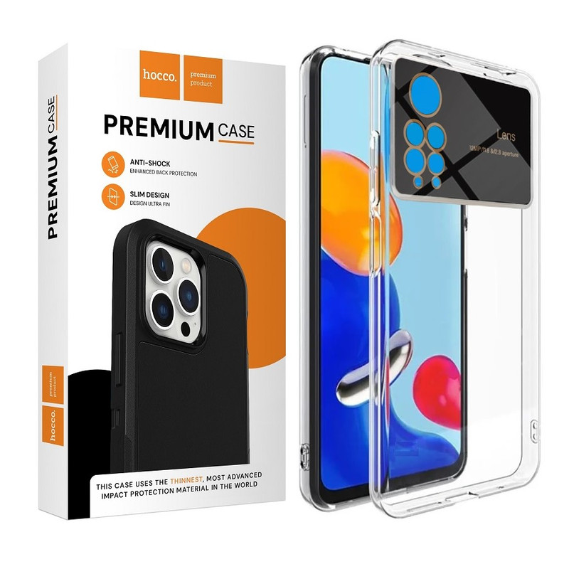 کاور هوکو مدل TPULenz مناسب برای گوشی موبایل شیائومی Redmi Note 12 Pro 4G