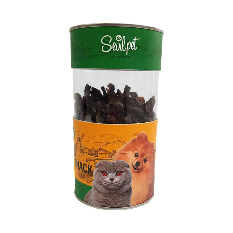 تشویقی سگ و گربه سویل پت مدل Chicken Heart Snack وزن 80 گرم