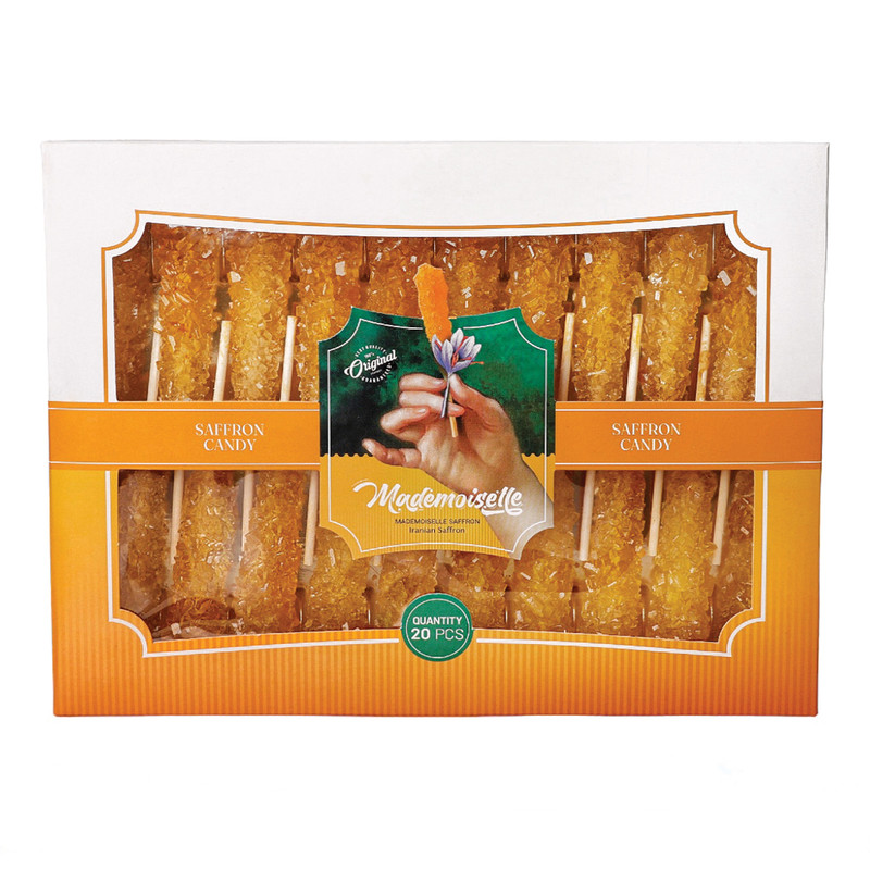 نبات زعفرانی مادمازل بسته 20 عددی