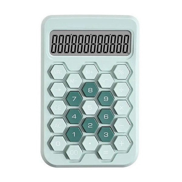 ماشین حساب رومیزی مدل پاستلی کد 818