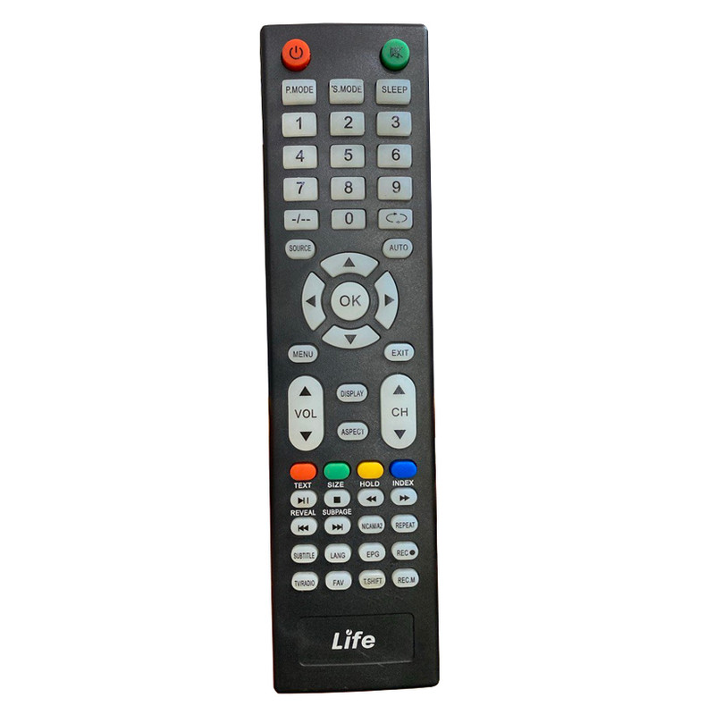 ریموت کنترل تلویزیون لایف مدل 2000