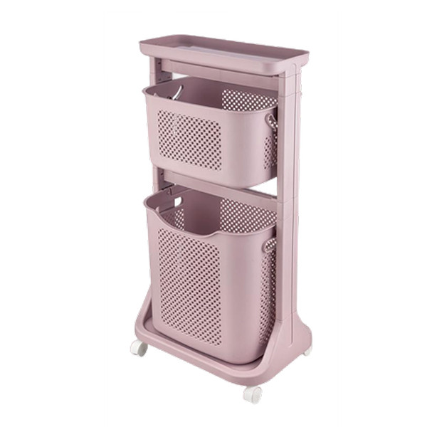 خرید و قیمت سبد رخت چرک لیمون مدل 2 طبقه کد RM48