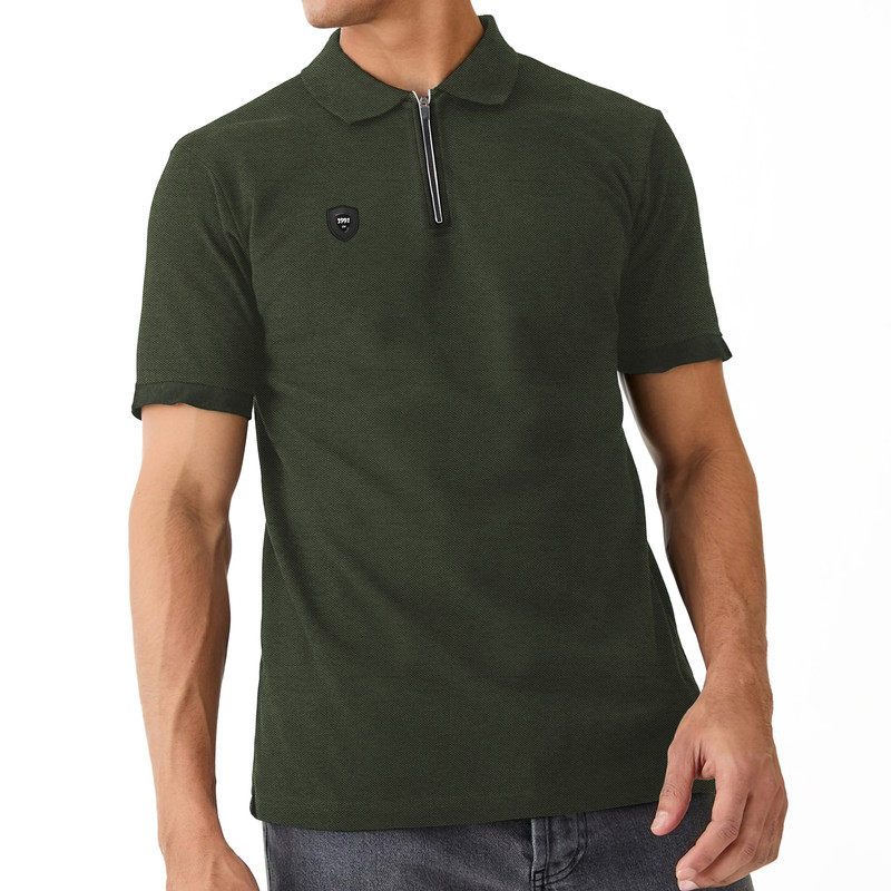 خرید و قیمت پولوشرت آستین کوتاه مردانه نوزده نودیک مدل POL1925 Gr