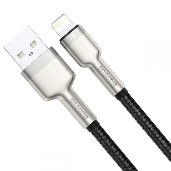 کابل تبدیل USB به لایتنینگ باسئوس مدل METAL DATA طول 1 متر9