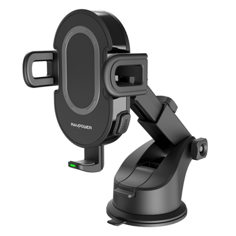 خرید و قیمت پایه نگهدارنده و شارژر بی سیم راوپاور مدل RP-SH010