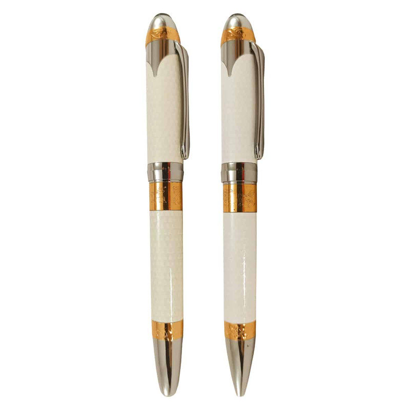 خرید و قیمت ست خودکار و روان نویس مونت بلانک مدل شاهکار برفی