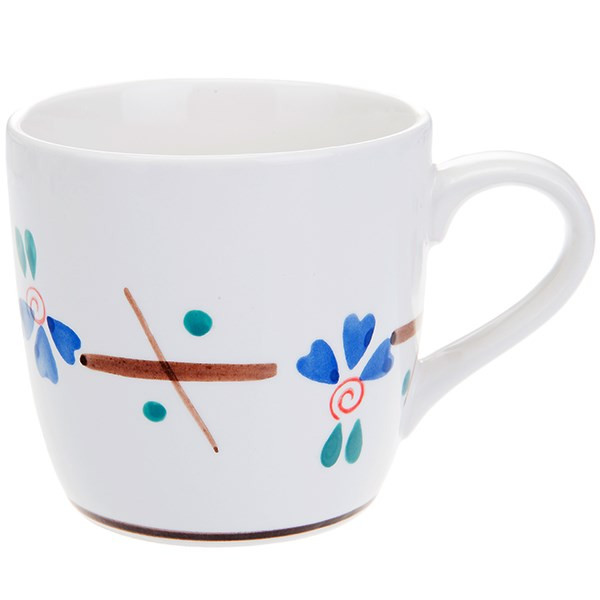 خرید و قیمت ماگ طرح گل سان مدل S001-B حجم 180 میلی لیتر