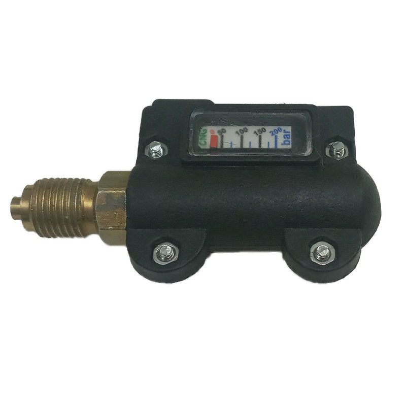 خرید و قیمت گیج فشار CNG مدل مدادی با سیم