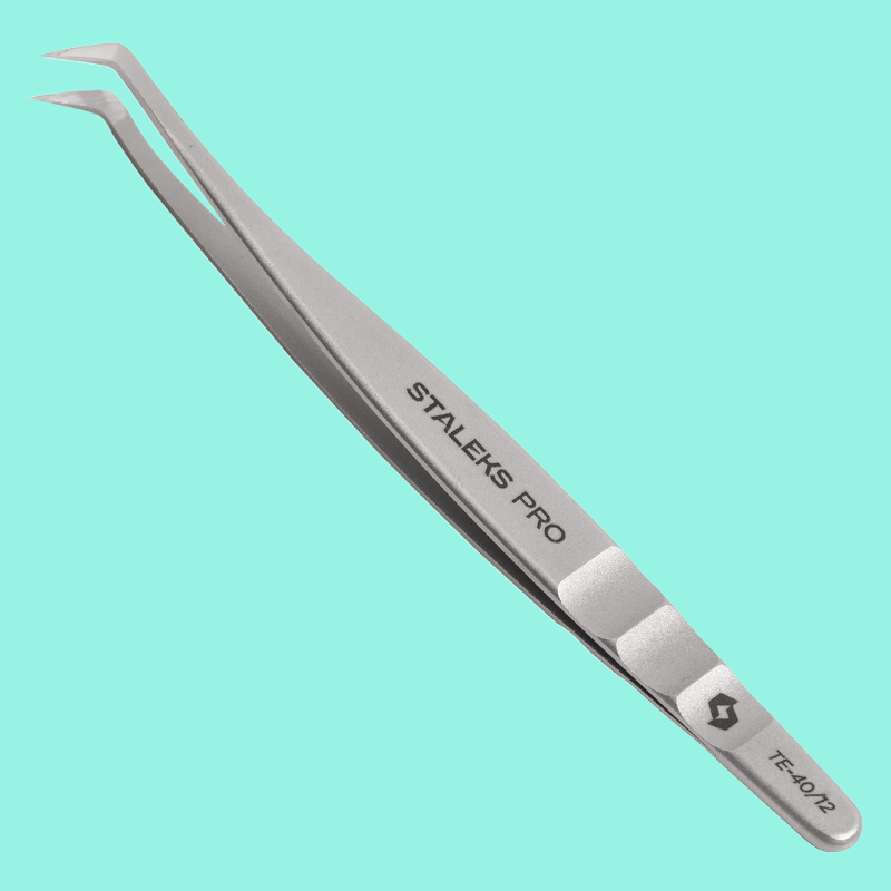 خرید و قیمت انبر اکستنشن مژه استالکس پرو مدل TE 40.12