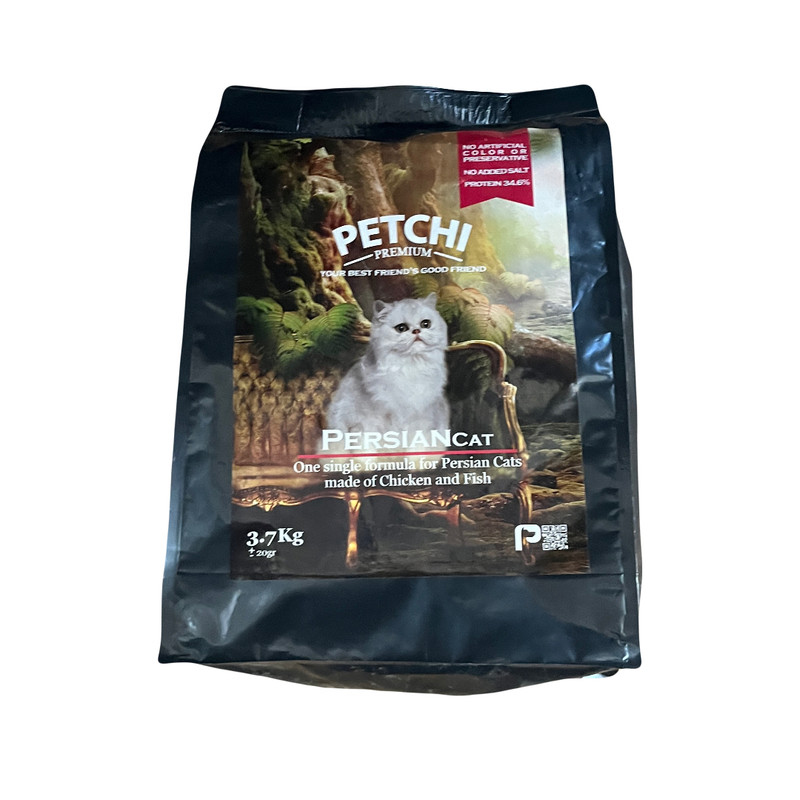 غذا خشک گربه پتچی مدل پریمیوم وزن 3.7 کیلوگرم
