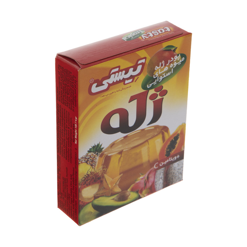 خرید و قیمت پودر ژله میوه های اسوایی تیستی - 100 گرم