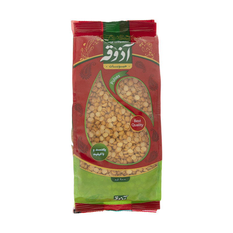 خرید و قیمت لپه آذوقه - 900 گرم