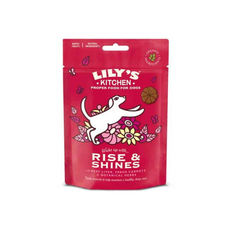 تشویقی سگ لیلیز کیچن مدل ترینینگ با طعم گوشت و هویج وزن 70 گرم