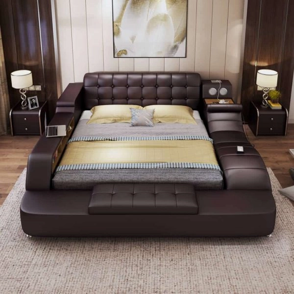 تخت خواب آپشنال مدل لاریسا سایز 140 در 200 سانتیمتر - تا 20 درصد تخفیف در  22