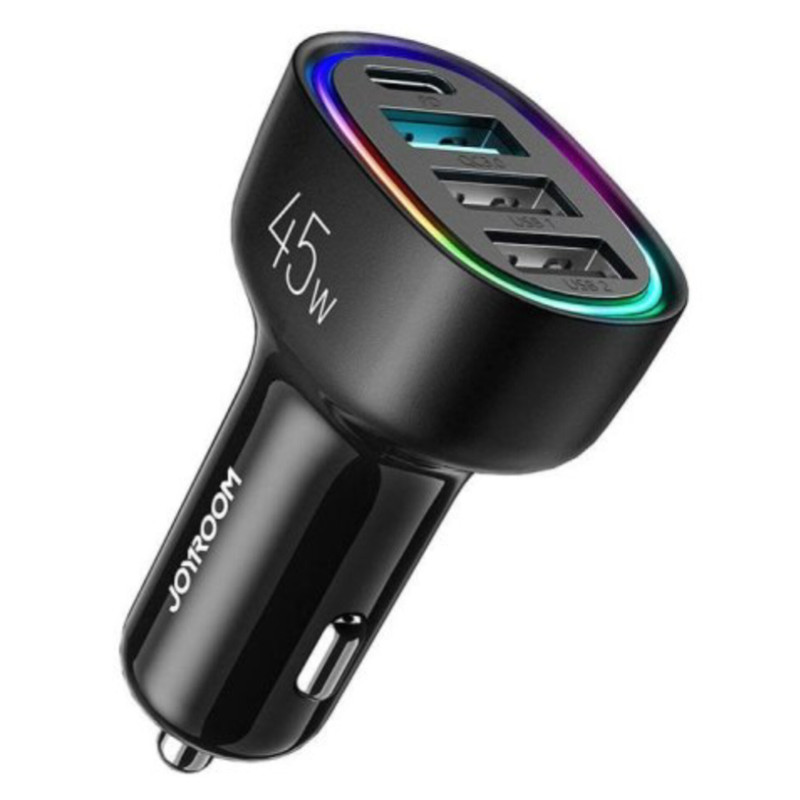 شارژر فندکی 45 وات جوی روم مدل CL09 4PORT