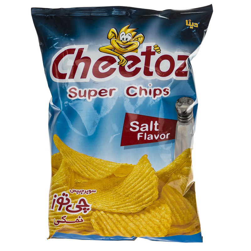 خرید و قیمت سوپر چیپس نمکی چی توز مقدار 240 گرم