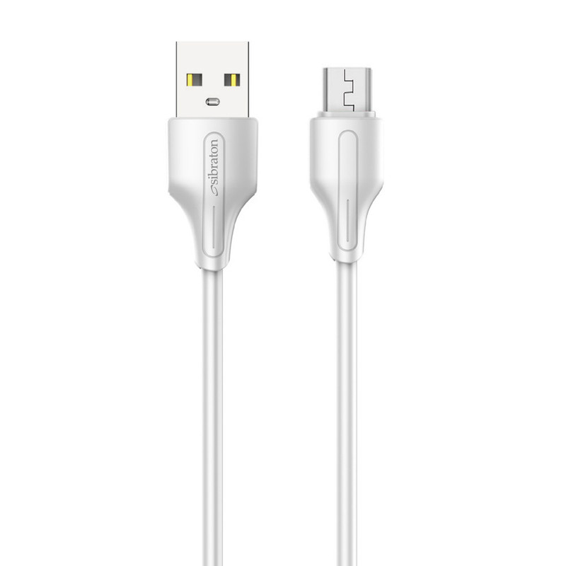 کابل تبدیل USB به microUSB سیبراتون مدل S410A طول 1 متر