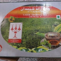 چای لاله شمعدان شکسته زرین اعلا هندوستان کلکته استاندارد 421 10 کیلوگرمی 