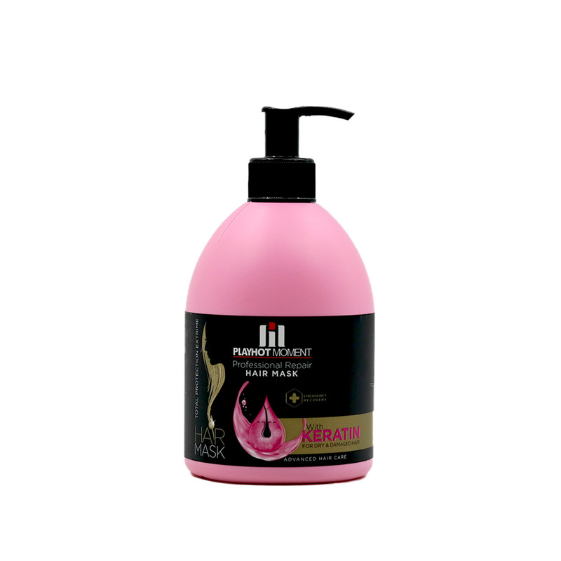 ماسک مو پلی هات مومنت مدل 01 حجم 500 میلی لیتر