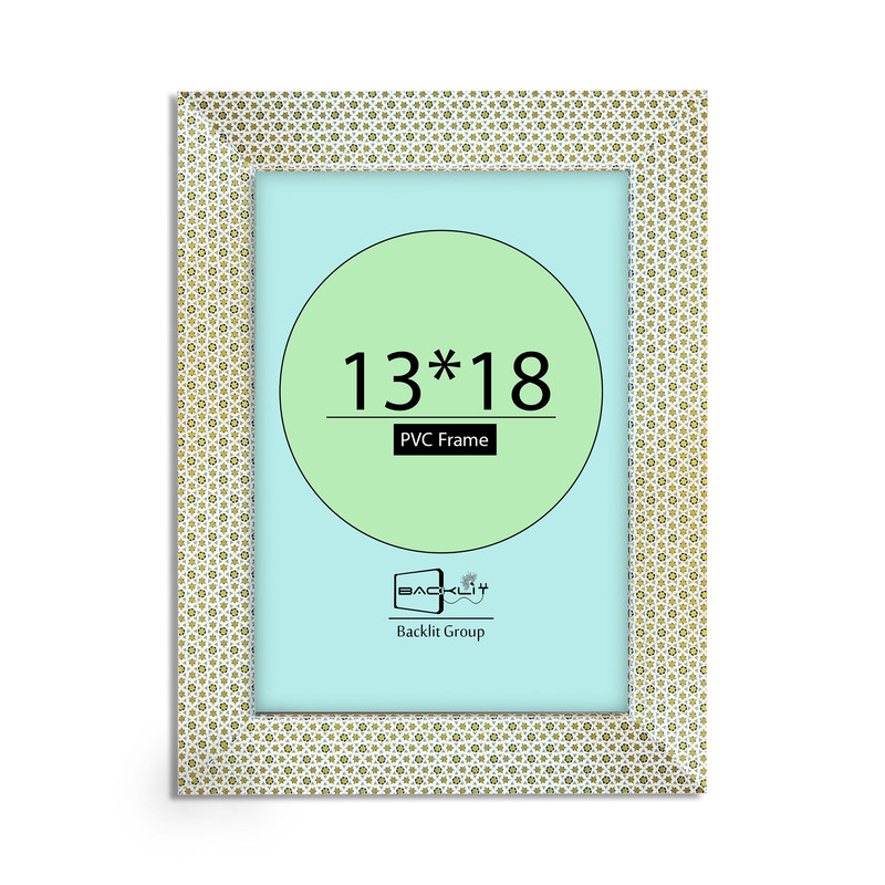 قاب عکس بکلیت مدل دیواری خاتم 13x18-5cm