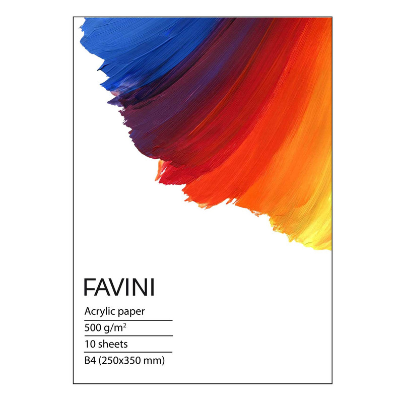 مقوا اکریلیک فاوینی کد 7 سایز 25x35 سانتی متر بسته 10 عددی