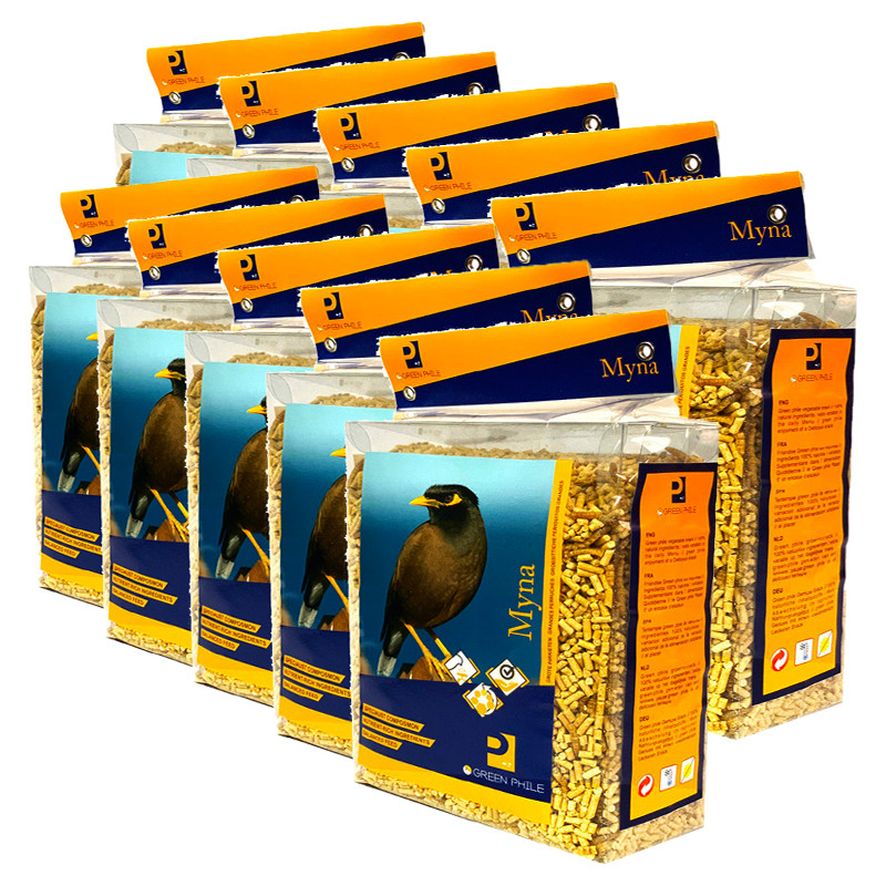 غذای مرغ مینا گرین فیل مدل MF2020 وزن 1000 گرم مجموعه 10 عددی