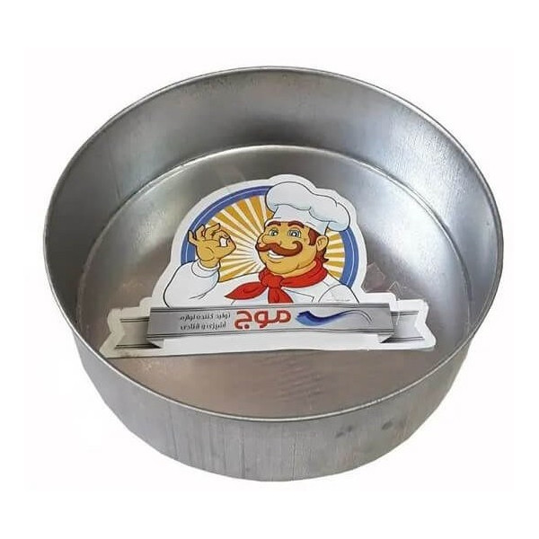 قالب کیک مدل گالوانیزه موج گرد