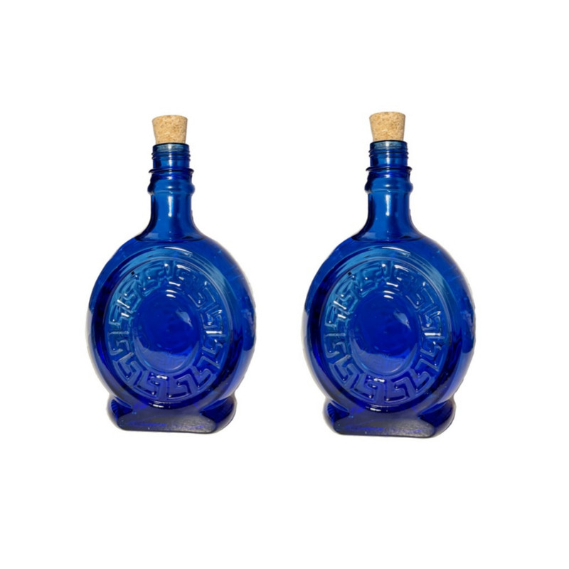 بطری شیشه ای مدل خورشیدی بسته 2 عددی