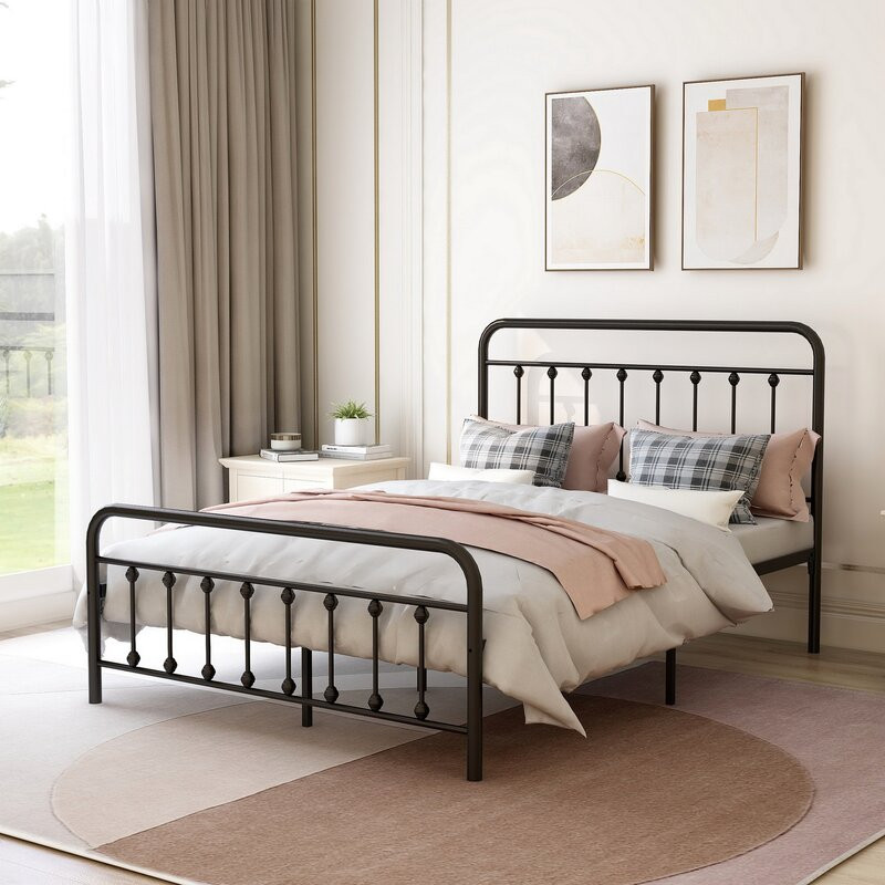 تخت خواب دو نفره مدل TF12 سایز 200x140 سانتی متر