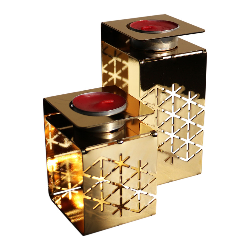 شمعدان آرا مدل گیلدا بسته 2 عددی