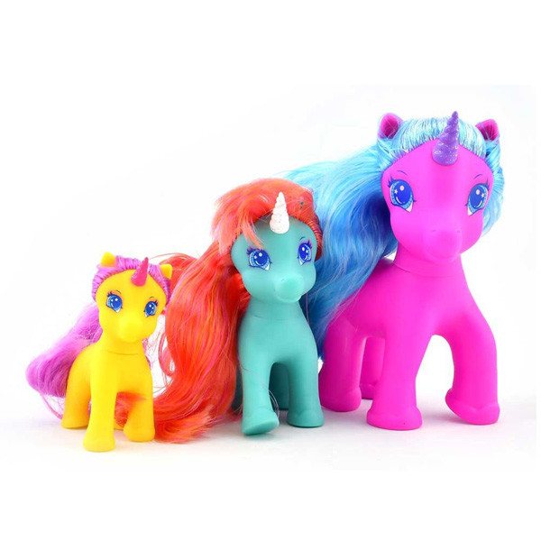 عروسک زورو مدل یونیکورن ارتفاع 15 سانتی متر مجموعه سه عددی