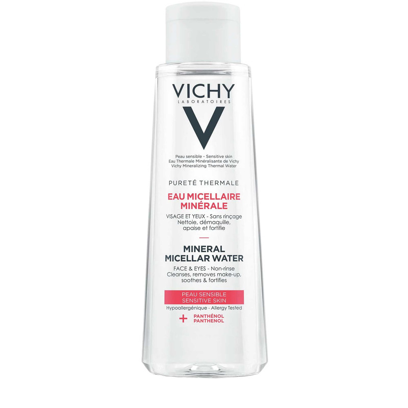 محلول پاک کننده آرایش صورت ویشی مدل مینرال حجم 100 میلی لیتر