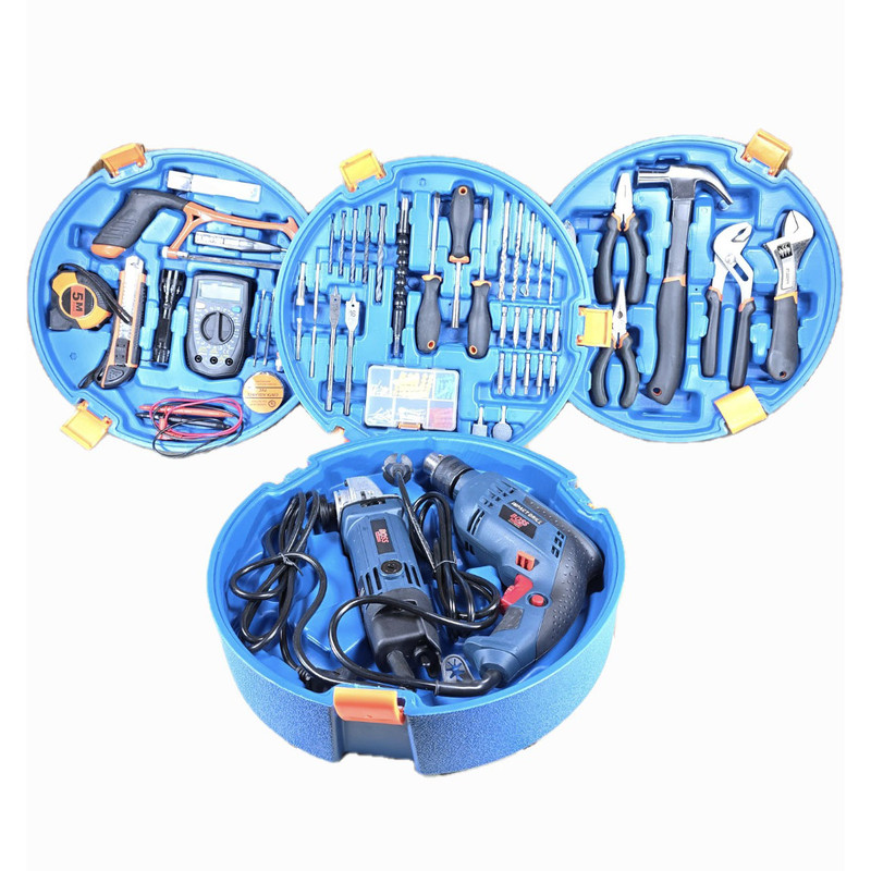 دریل و مینی فرز باس مدل 5 طبقه کد LIFE-STYLE-200 مجموعه 200 عددی