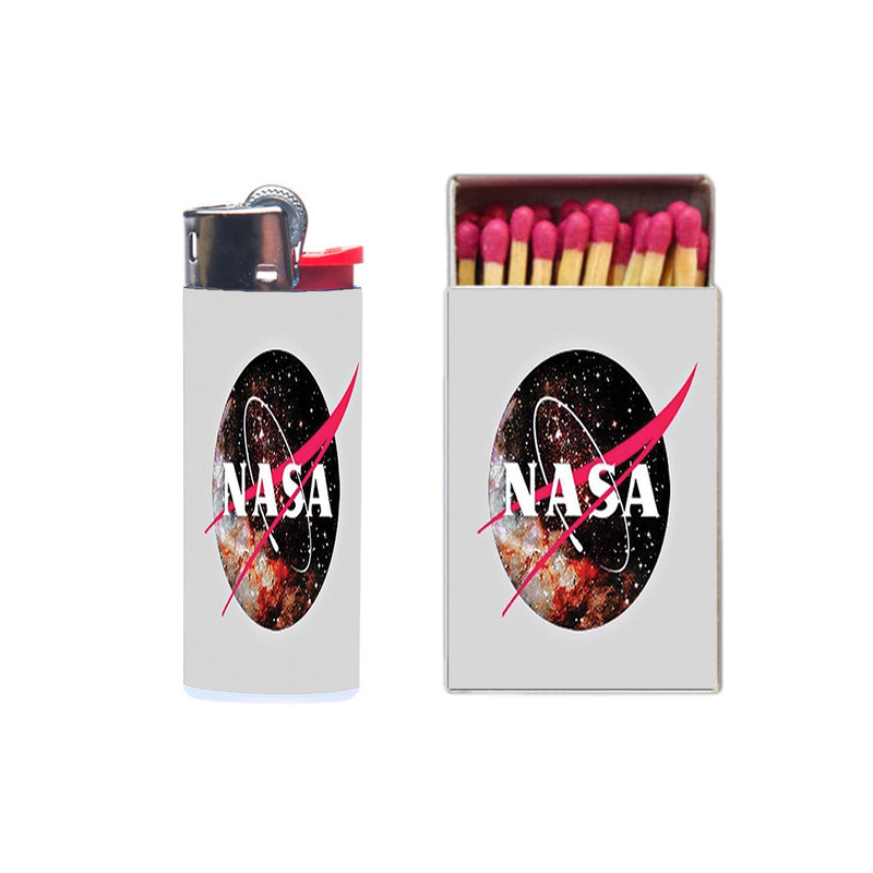 فندک مدل ناسا کد 726 به همراه کبریت