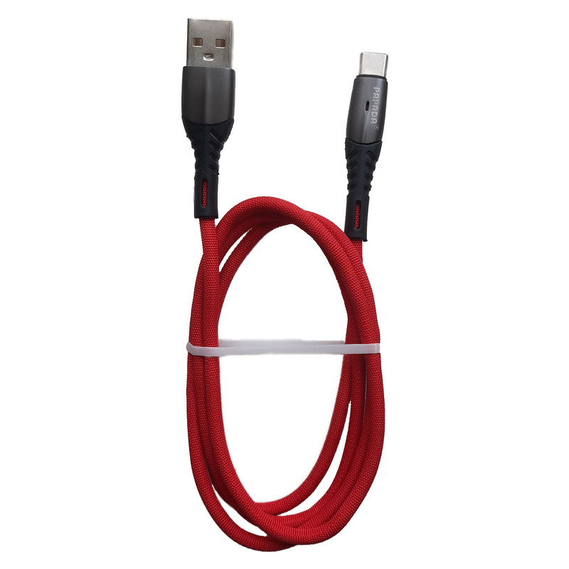 کابل تبدیل USB به USB-C پاپادا مدل PL110 طول 1 متر