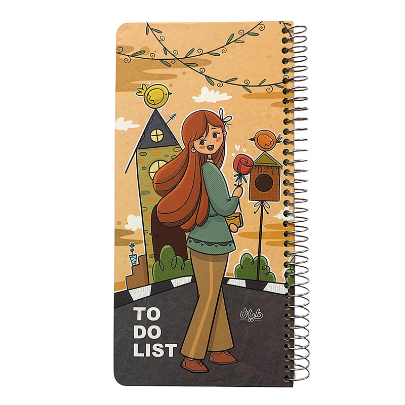 دفترچه یادداشت 100 برگ دایان مدل تودولیست طرح امیلی 02