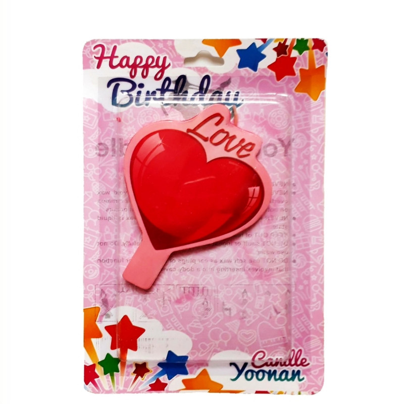 شمع طرح قلب کد SN-90