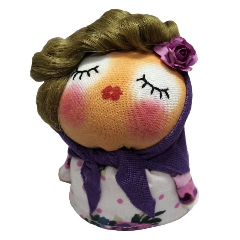 خرید و قیمت عروسک دست دوز گالری روهام مدل دختر خانم کد 102