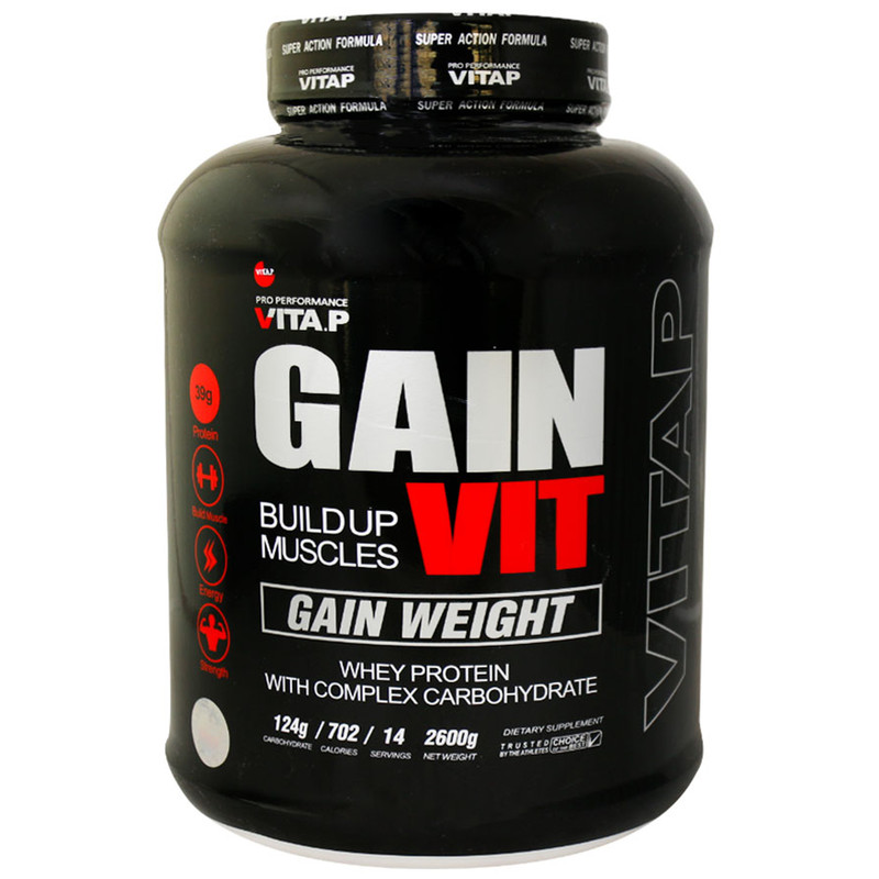 خرید و قیمت پودر گین ویت با طعم دبل چاکلت ویتاپی - 2600 گرم