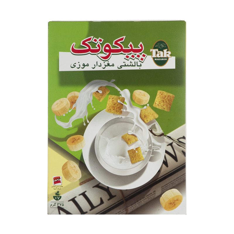 خرید و قیمت پیکوتک مغز دار تک ماکارون با طعم موز - 375 گرم