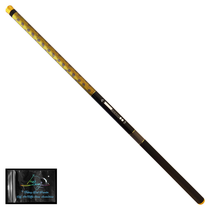 چوب ماهیگیری جینگ پین مدل Mei Hao Shi Dai 7.20 به همراه طعمه ماهیگیری