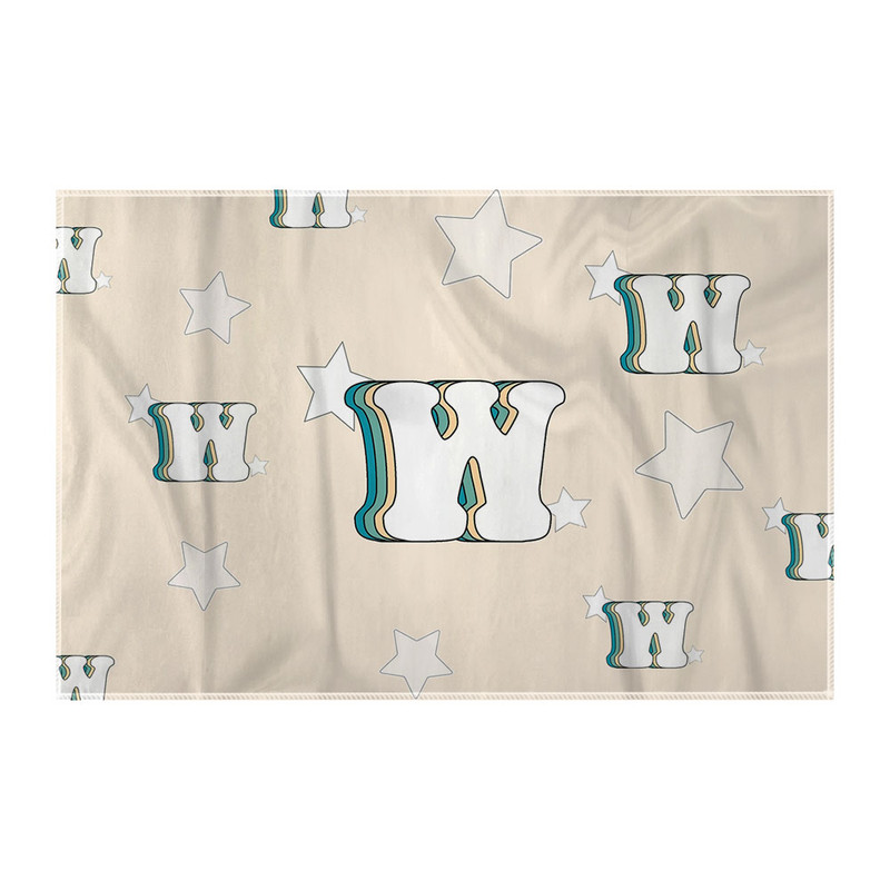 خرید و قیمت کاغذ کادو ترمه طراحان ایده مدل حرف W رترو کد cfp2947